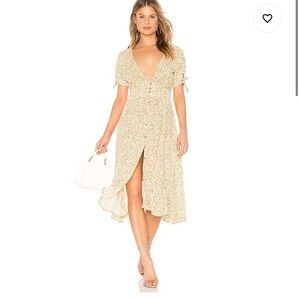 Faithfull the Label Billie Floral Midi Dress